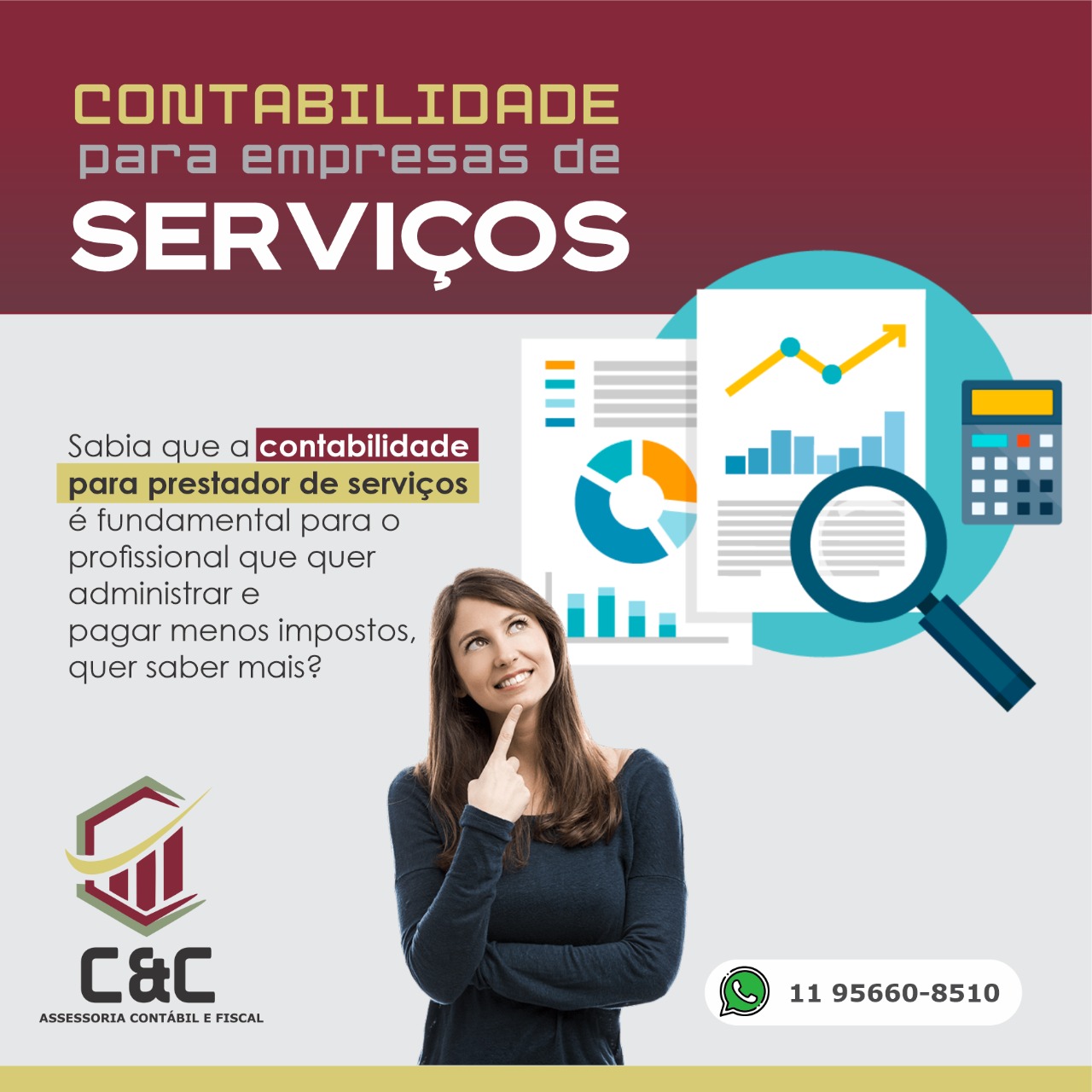 Contabilidade para Empresas de Serviços!